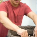 Nao Matsunaga in his studio in London 2016